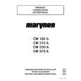 MARYNEN CM210A Owners Manual
